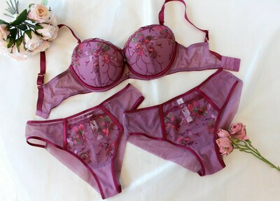 バストアップブラKARMELA amethyst